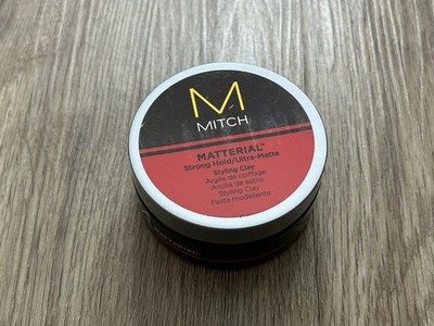 Paul Mitchell Mitch Matterial Strong Hold Matte Styling Clay 3oz New