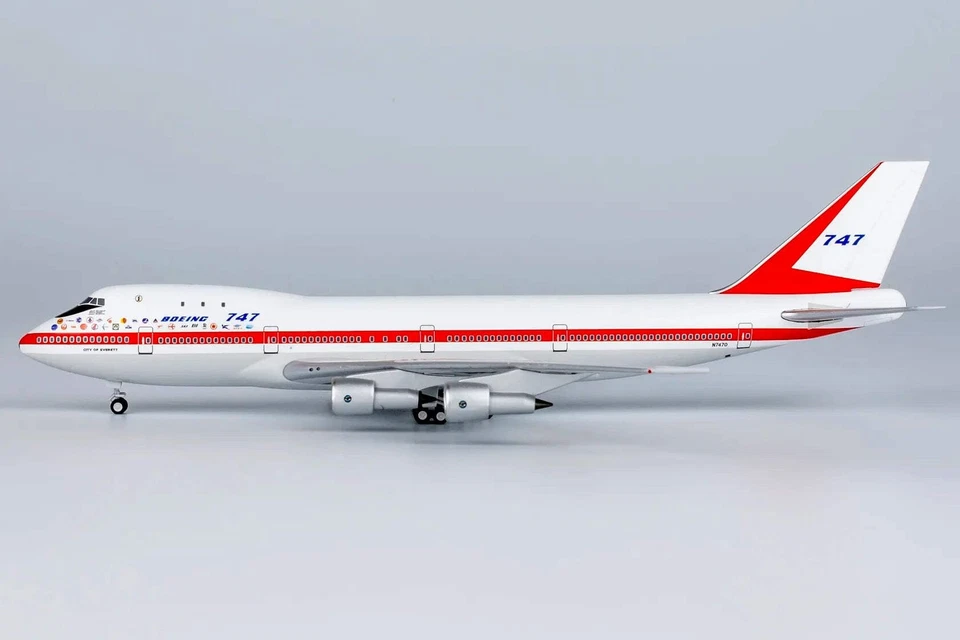 Modelli NG 1/400 La Boeing Company 747-100 N7470 Chiamata "Città Di Everett" - Immagine 2 di 4