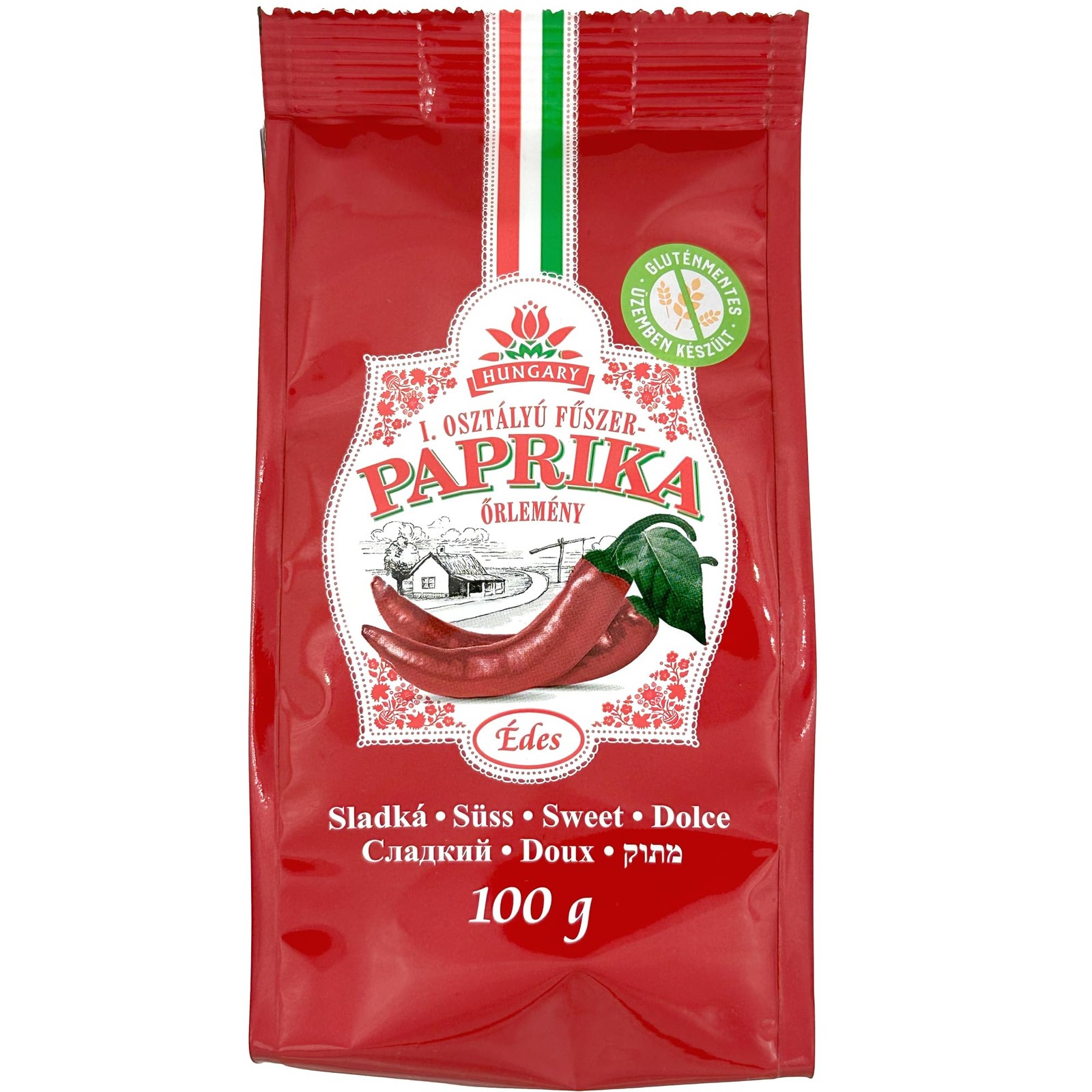 Hungarian Sweet Paprika (100g) in Strong Paper Bag, Imported from 100g