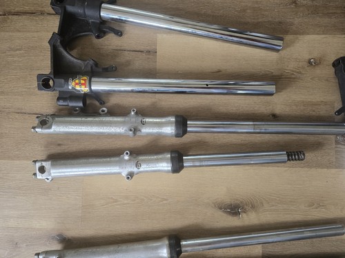 Suzuki Kawasaki Front Suspension Fork Tubes Cartridges Cafe Racer Parts Job Lot - Picture 10 of 14