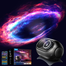Galaxy Light Star Projector 2 Pro, 4 Megapixel HD Lens, Planetarium Projector Wo