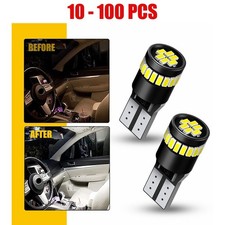 Auxito 10-100x T10 White Car Interior Led Bulbs Map Light 2825 W5w 192 168 194