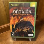 Batman: Rise of Sin Tzu Microsoft Xbox 2003 CIB Tested & Working