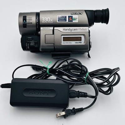Sony Handycam CCD-TRV43 Hi-8 Analog Camcorder No Battery -Tested