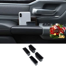 4PCS Door Armrest Storage Box Tray for Dodge RAM 1500 2018 2019 2020 Accessories