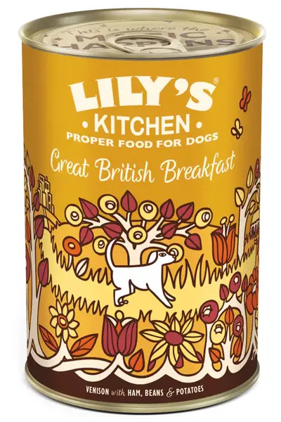 B&Q -  Wet Dog Tin Great British Breakfast 400G (Pack Of 6) - Image 2