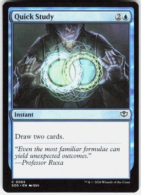 Quick Study 65 Secrets of Strixhaven Magic the Gathering