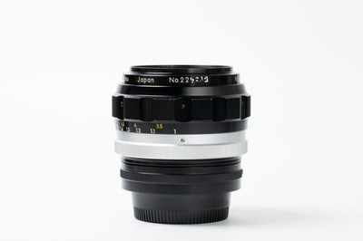 Nikon Nikkor-H Auto 85mm F1.8 - non-AI; Nikon F mount (91-93%new