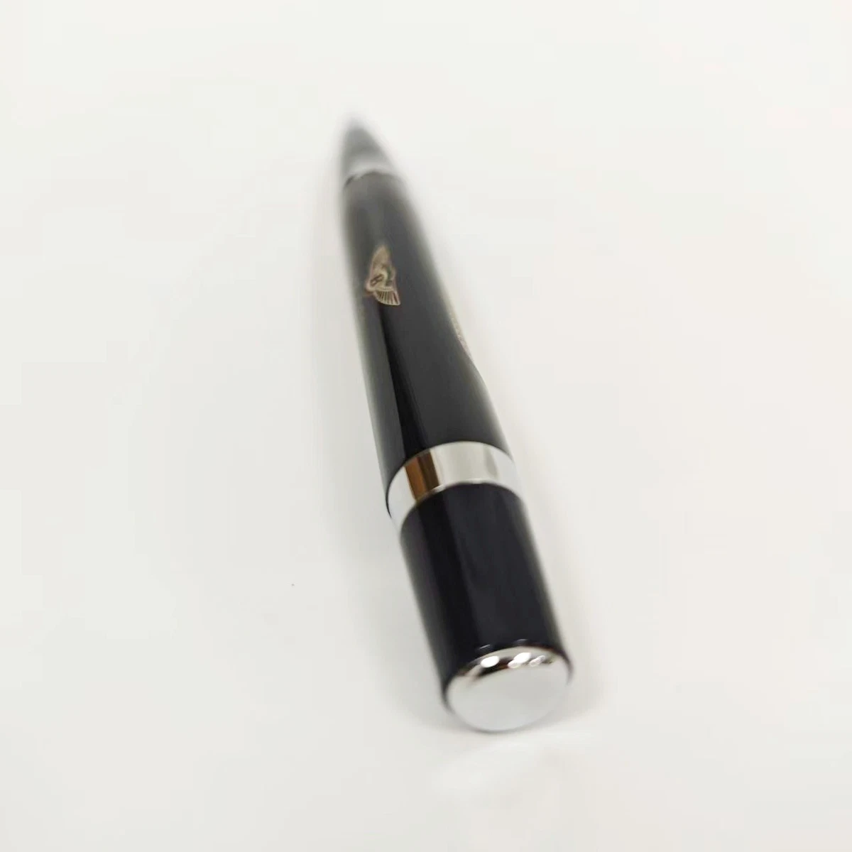 Bentley Motors Black and Silver Ballpoint Pen | Luxury Gift Boxed