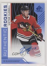 2018 Upper Deck SP Game Used Authentic Rookies Blue Victor Ejdsell #161 Auto 8tn