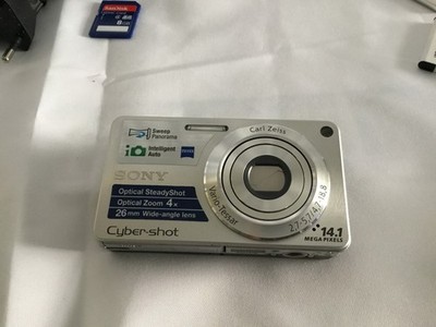 Sony Cyber-shot DSC-W350 14,1 MP Digitalkamera - Silber