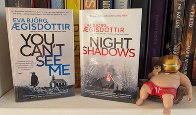 Eva Bjorg Aegisdottir Signed   Night Shadows & You Can't See Me - SPRING SALE