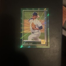 2025 Panini Donruss Baseball - Nolan Ryan #44 Green Laser