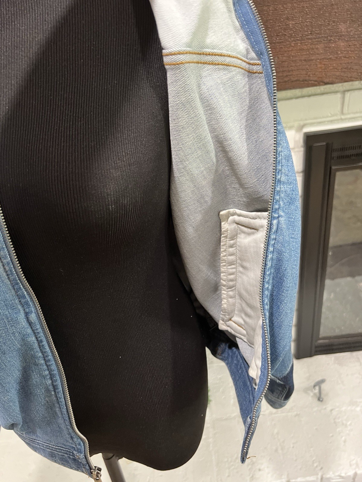 For All Mankind. Patchwork Bomber Patchwork Set J… - image 5