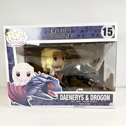 Funko Pop Rides Game of Thrones Daenerys & Drogon 15 Vaulted