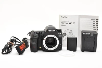 SC:30,517 [EXCELENTE COMO NUEVO] Pentax K-3 Negro 24.3MP Digital SLR Cámara... - Imagen 1 de 4