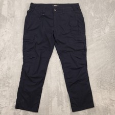 5.11 Tactical Pants Mens 38x30 Navy Blue Cargo Ripstop Utility Outdoor 74512-724