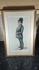 Vanity Fair "Parliamentary Police" Framed Litho Print Inspector Ebenezer Denning