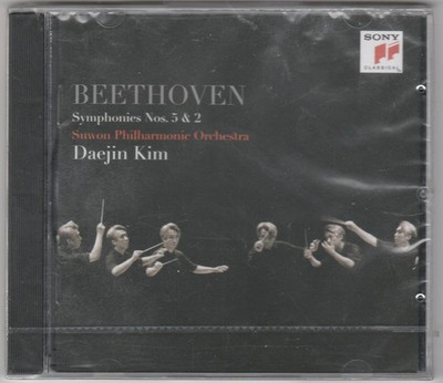 Daejin Kim & Suwon Phil. Orchestra Beethoven Symphonies 5 & 2 CD