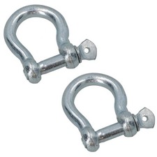 16mm Galvanised Bow Shackle Single Shackle Link Chandlery Boat Yacht