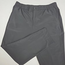 Banana Republic Airstretch Super Lightweight Flex Waist Pants Black Womens Large