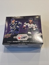 2024-25 Upper Deck CHL Hockey Hobby Box