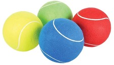 8-inch Jumbo Dog Tennis Balls - for Adults or Pets Playing Balls - Set of 4
