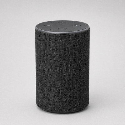 Amazon Echo 2nd Generation Smart Speaker Charcoal W/ ADAPTER PS73BR