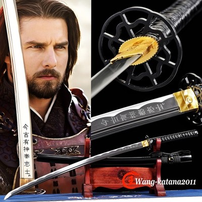 The Last Samurai Movie Sword Sharp Full Tang Japanese Katana 1060Steel TomCruise