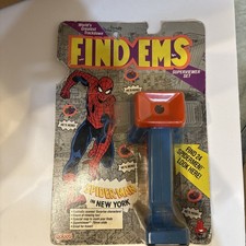 Vintage 1992 Galoob Find Ems Spider-Man Superviewer Set Sealed New