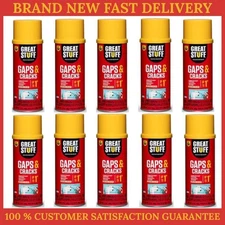 Great Stuff 12 Oz. Gaps and Cracks Insulating Spray Foam Sealant (Pack of 10)