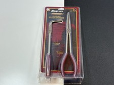 Snap-On Tools USA PL2CBX (Rare) Gold Medal Maroon 2pc Stork Long Nose Pliers Set