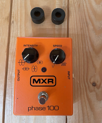 MXR Phase 100 Phaser Effektpedal Vintage orange für E-Gitarre & E-Bass & Synthie