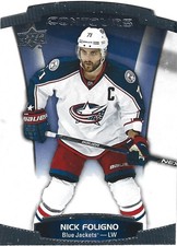 2015-16 Upper Deck Contours - Nick Foligno #88 Columbus Blue Jackets