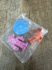 VTG 80s Diener Erasers Robot Alien Space Shogun Creature Monster UFO NEW Bag