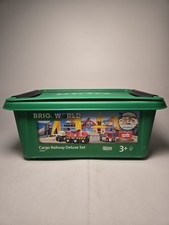 BRIO WORLD 33097 Cargo Railway Deluxe Set 54 Pieces