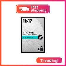 Americanflat 11x17 Picture Frame with Polished Plexiglass - Streamline Collectio