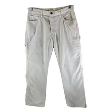 Dickies Mens Painters Carpenter Pants White Workwear 32x31