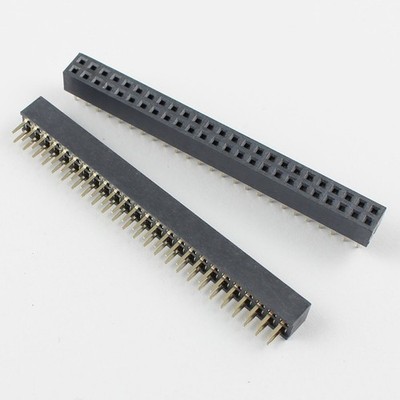 5Pcs 2mm 2.0mm Pitch 2x25 Pin 50 Pin Female Dual Row Straight Pin Header Strip