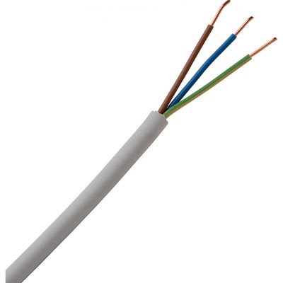LiYCY kabel 2X0,34 mm2 grijs (Eca) (Ring 100 mtr