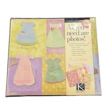 K Company Brenda Walton Doll House Scrapbook Album 8.5x8.5 Photos Baby Girl NEW