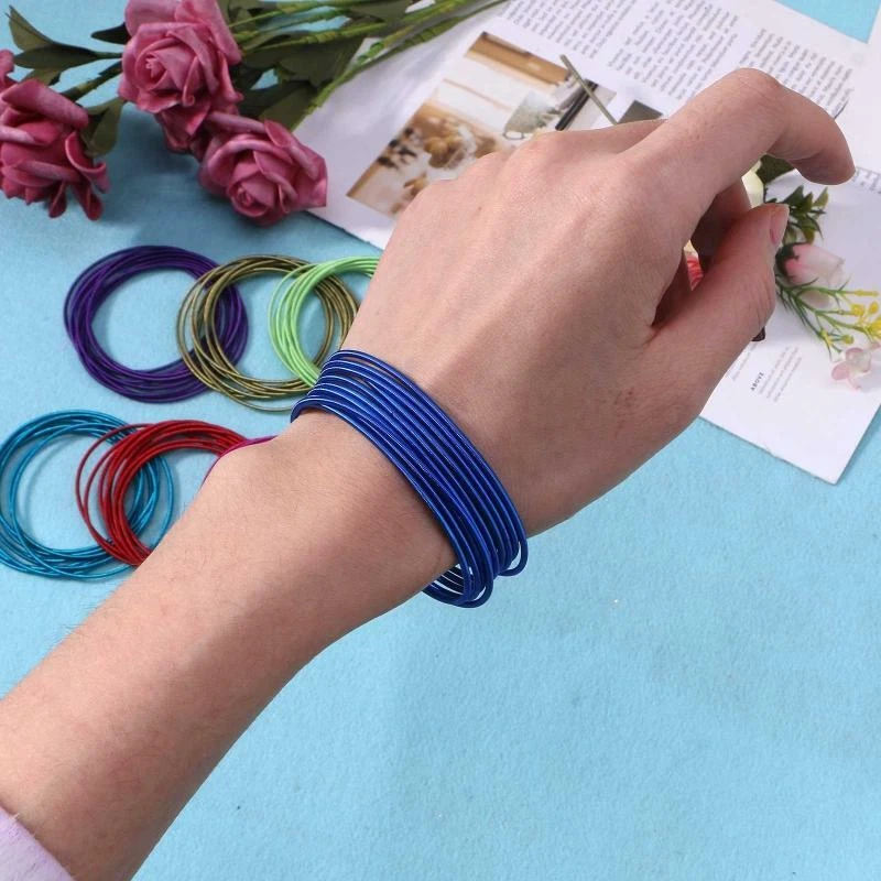 Metal spring hotsell bracelets