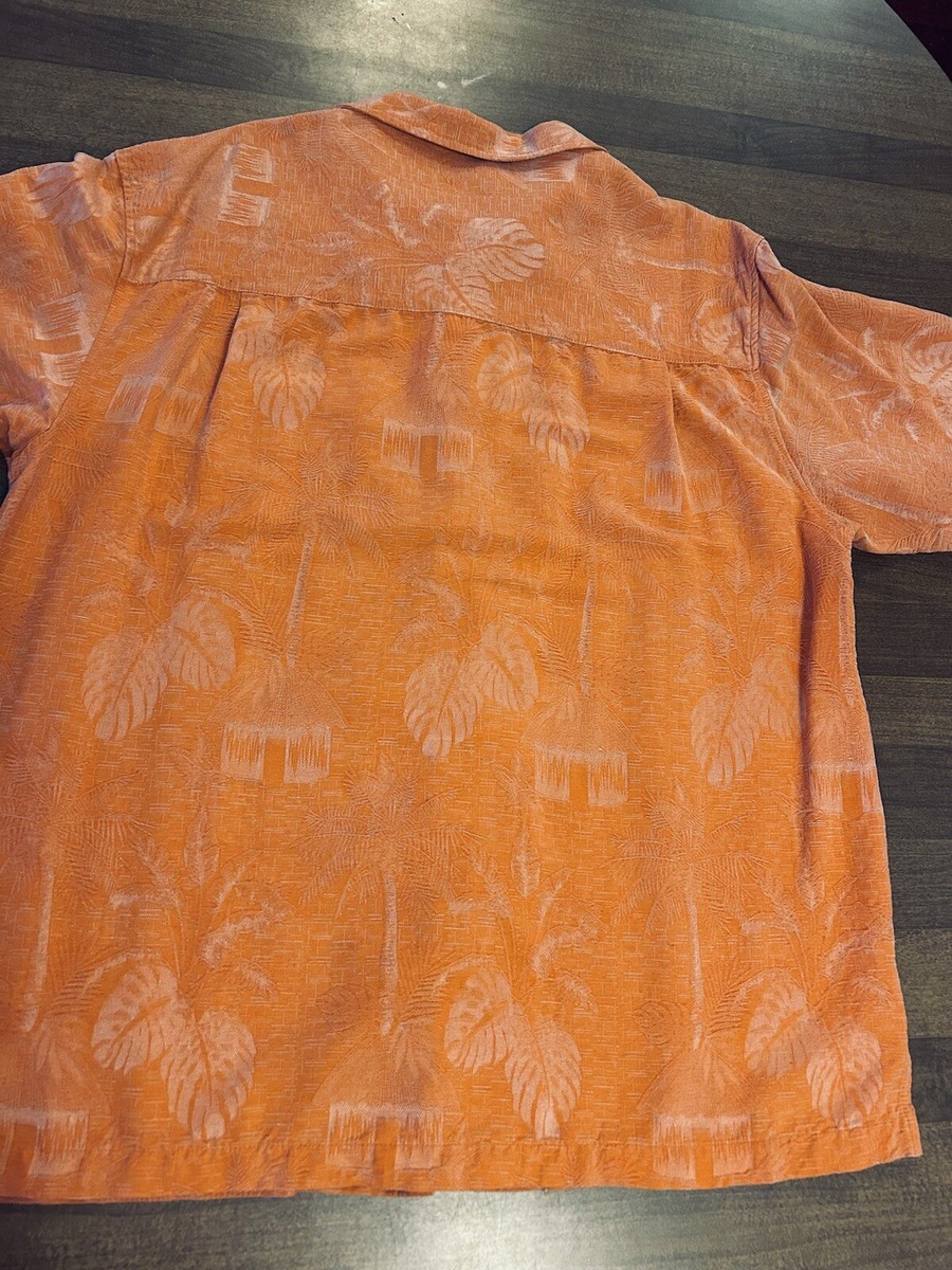 Chemise Homme Caribbean Joe En Soie – Motif Floral – Manches Courtes – Taille XL