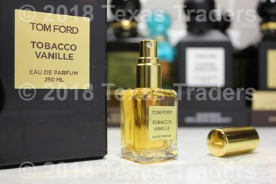 TOM FORD TOBACCO VANILLE 2mL 5mL 15mL 30mL 50mL Travel Spray Atomizer Sample