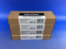 LOT OF 4 - CyberPower CSB606 Surge Protector, 900J/125V, 6 Outlets, 6ft Cord