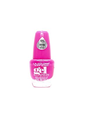 L.A. Colors Gel 1 Step Nail Enamel Flashy, 0.44 Fl Oz