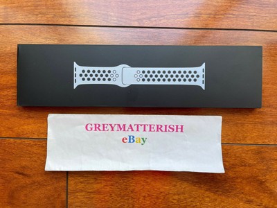 obsidian mist black apple watch band