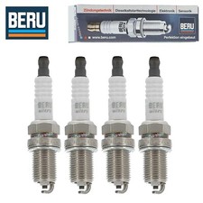 4x 14FR7DUX BERU Z16 Zündkerzen für DAEWOO KALOS LANOS NEXIA LACETTI NUBIRA