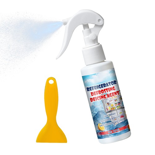 Fridge Freezer De Icer Spray Defrost Ice Quickly Anti Deicer Cleans Eco-Friendly - Picture 12 of 14