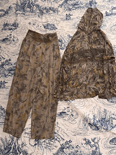 Stunning Vintage RARE Vtg women Dorothy Schoelen Platinum 2 Piece Pants Set Size